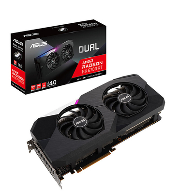Yeni GPU A SUS RX6700XT 12GB grafik kartı 16GHz 256bit oyun grafik kartı amd radeon rx6700xt